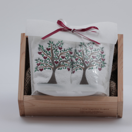 Heart Tree Towel